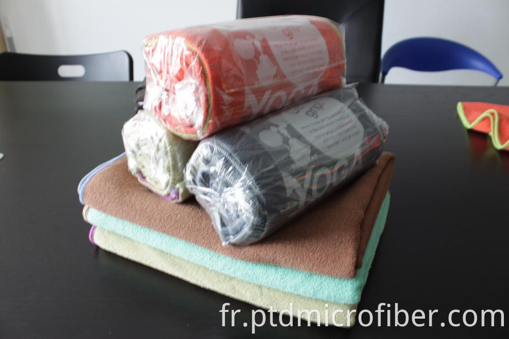 Microfiber mat towel